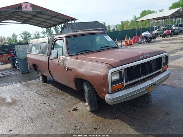 1984 DODGE D-SERIES D150