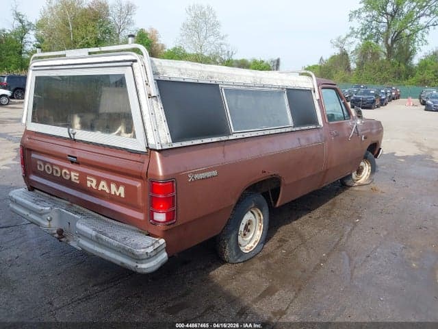 1984 DODGE D-SERIES D150 4