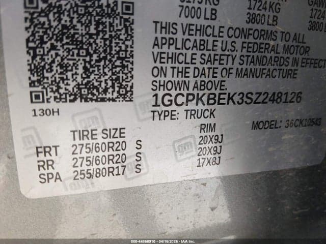 2025 CHEVROLET SILVERADO 1500 9