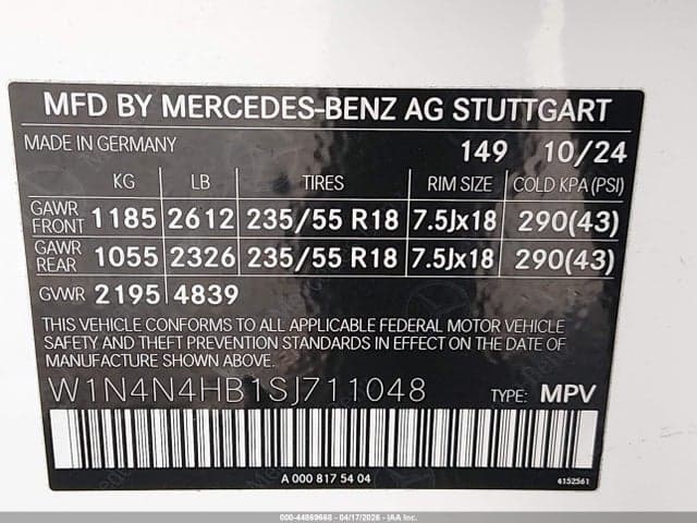 2025 MERCEDES-BENZ GLA 250 4MATIC 9