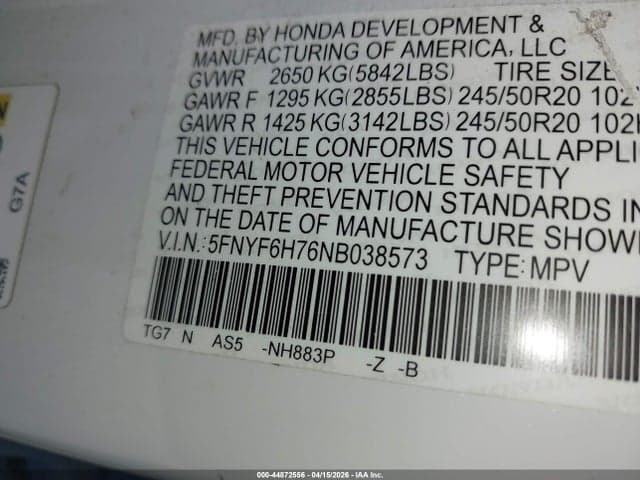 2022 HONDA PILOT AWD BLACK EDITION 9