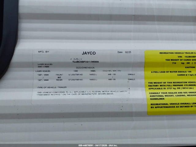 2025 JAYCO JAYFL184BH 9