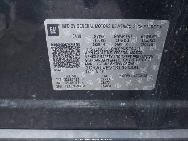 2019 GMC TERRAIN SLT 9