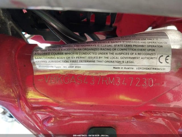 2024 GASGAS 450MC 11