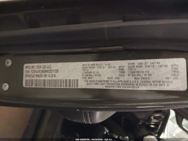 2022 JEEP WRANGLER RUBICON 4X4 9