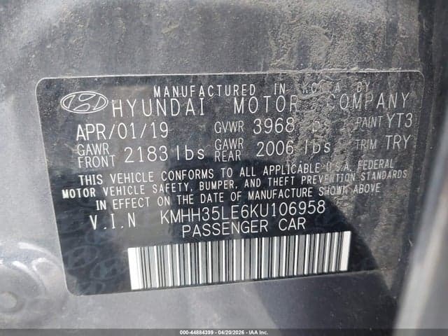 2019 HYUNDAI ELANTRA GT 9