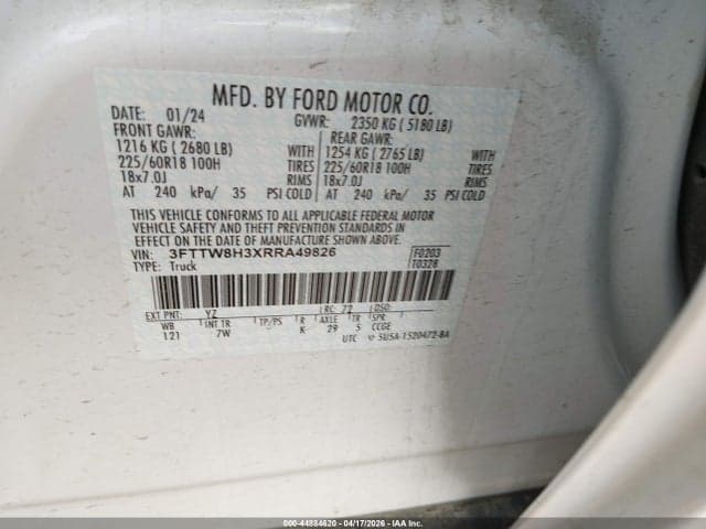 2024 FORD MAVERICK XLT 9