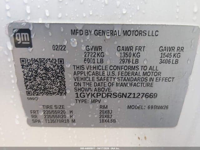 2022 CADILLAC XT6 AWD PREMIUM LUXURY 9