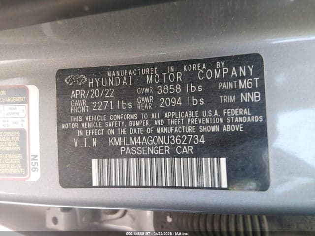 2022 HYUNDAI ELANTRA SEL 9