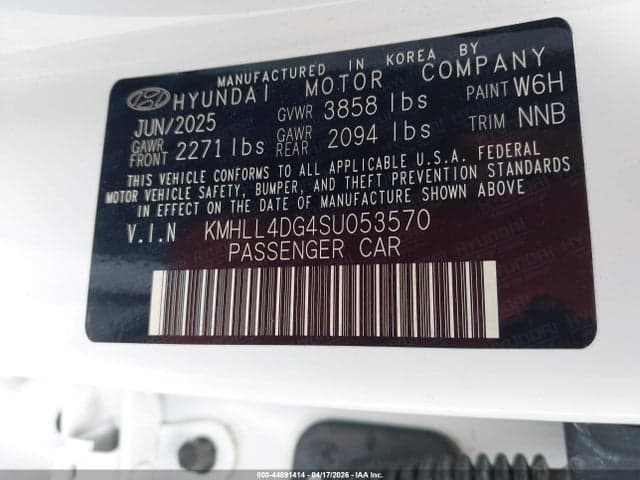2025 HYUNDAI ELANTRA SE 9