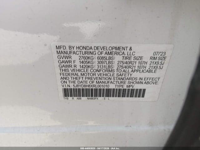 2024 ACURA MDX TYPE S ADVANCE PACKAGE 9