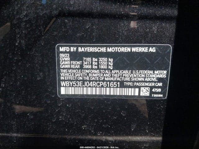 2024 BMW I7 XDRIVE60 9