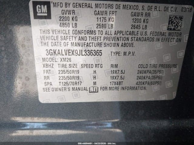 2018 GMC TERRAIN SLT 9