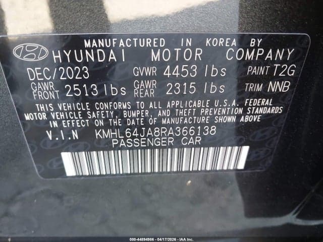 2024 HYUNDAI SONATA SEL 9