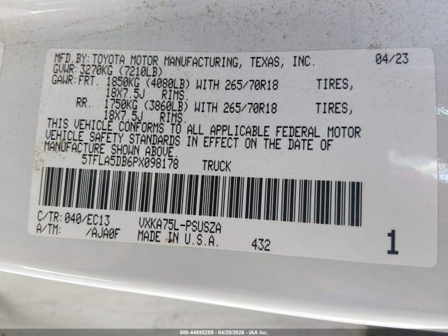 2023 TOYOTA TUNDRA SR5 9