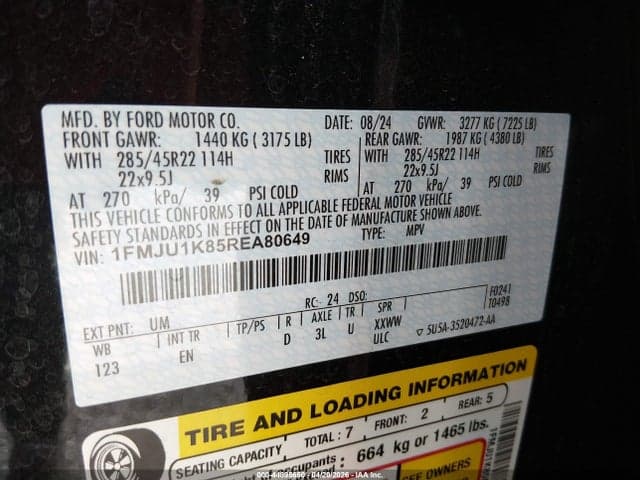 2024 FORD EXPEDITION LIMITED 9