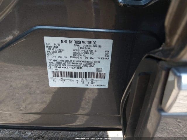 2023 FORD EDGE TITANIUM 9