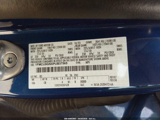 2023 FORD ESCAPE ACTIVE 9