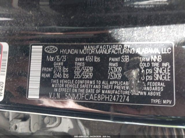 2023 HYUNDAI TUCSON SEL 9