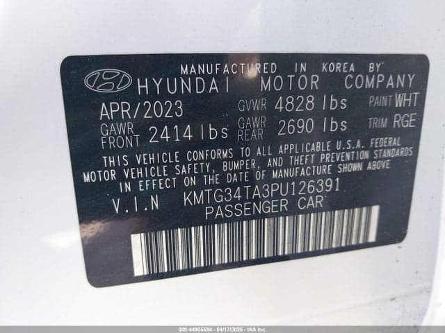 2023 GENESIS G70 2.0T 9