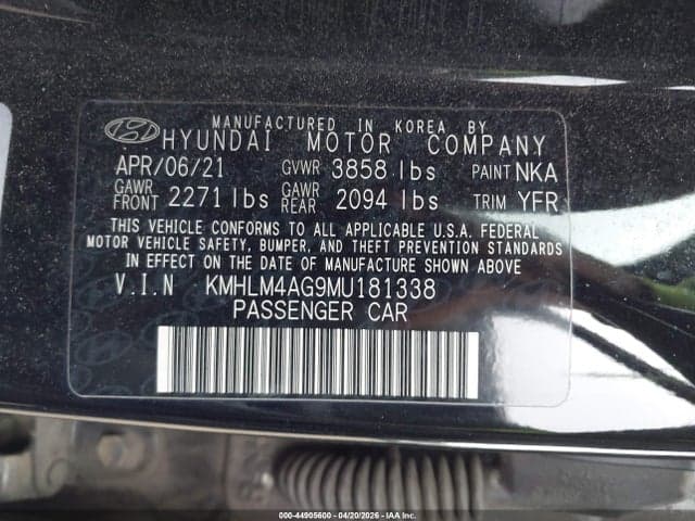 2021 HYUNDAI ELANTRA SEL 9