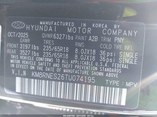 2026 HYUNDAI PALISADE SEL PREMIUM 9