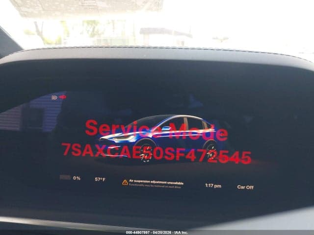 2025 TESLA MODEL X LONG RANGE 7