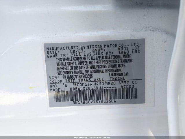 2024 NISSAN SENTRA SV XTRONIC CVT 9