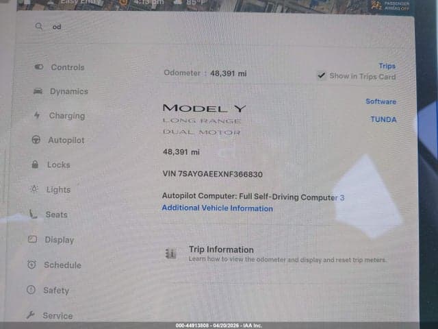 2022 TESLA MODEL Y 8