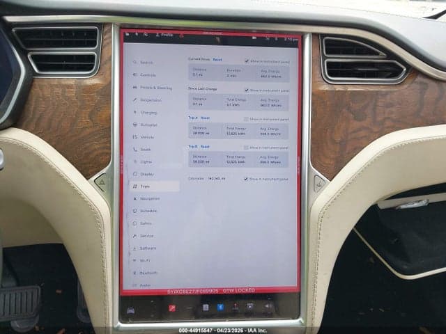 2018 TESLA MODEL X 7