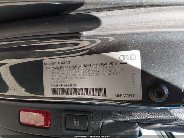 2017 AUDI A4 2.0T PREMIUM 9