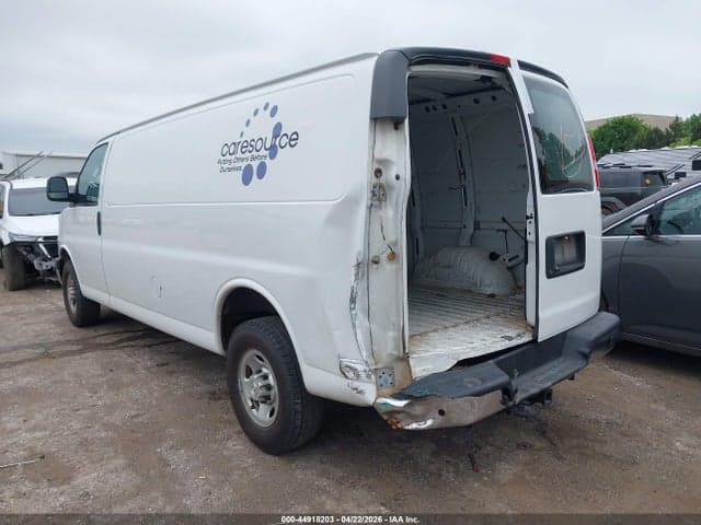 2022 GMC EXPRESS CARGO RWD 2500 EXTENDED WHEELBASE WT 3