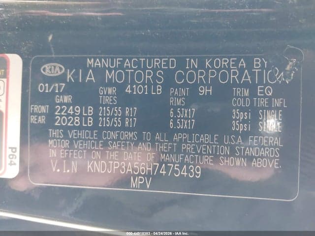 2017 KIA SOUL + 9