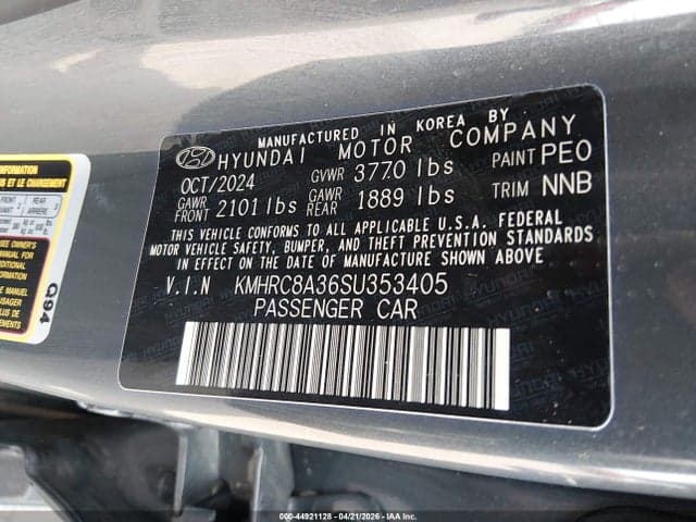 2025 HYUNDAI VENUE LIMITED 9