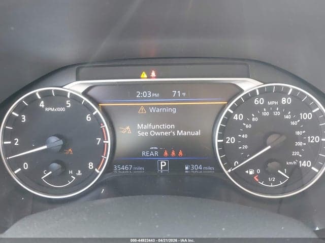 2025 NISSAN ALTIMA SV FWD 7