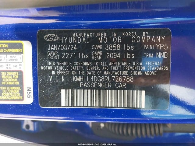 2024 HYUNDAI ELANTRA SE 9