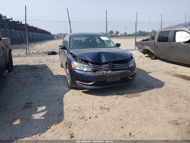 2013 VOLKSWAGEN PASSAT 2.5L
