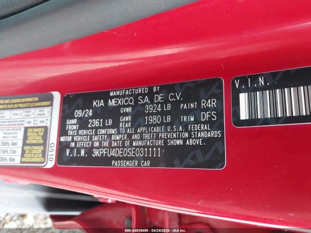 2025 KIA K4 EX 9