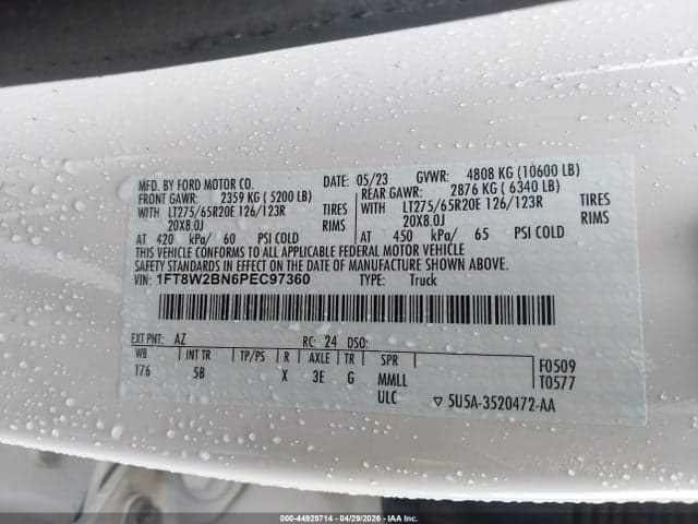 2023 FORD F-250 LARIAT 8