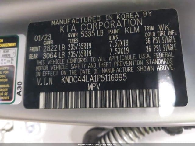 2023 KIA EV6 GT-LINE 9