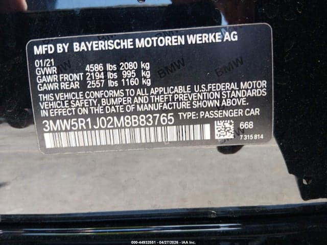2021 BMW 330I 9