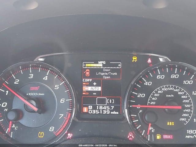 2020 SUBARU WRX STI 7