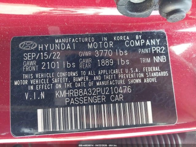 2023 HYUNDAI VENUE SE 9