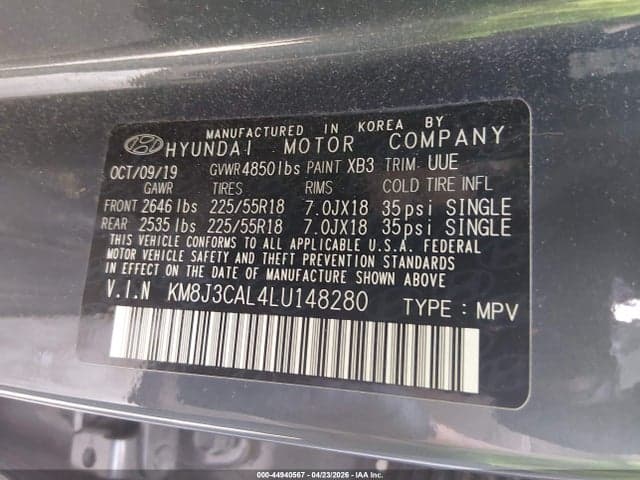 2020 HYUNDAI TUCSON SEL 9