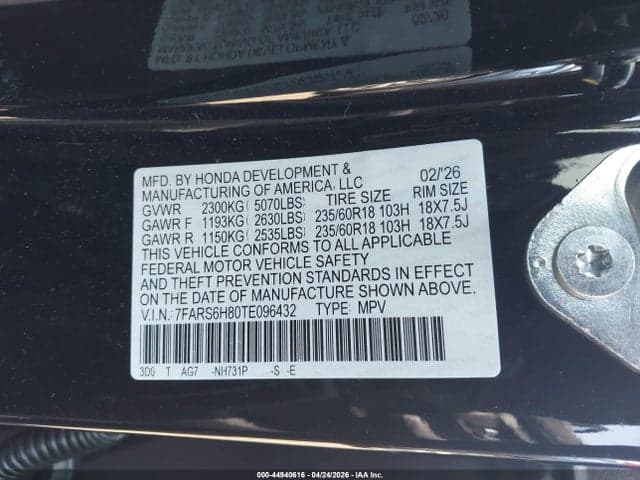 2026 HONDA CR-V HYBRID AWD SPORT-L 9
