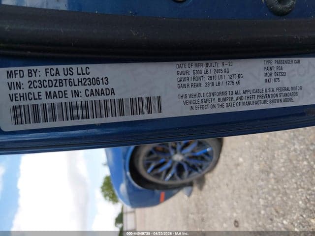 2020 DODGE CHALLENGER R/T 9