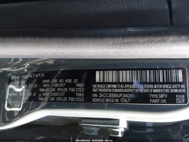 2018 JEEP RENEGADE LATITUDE 4X4 9