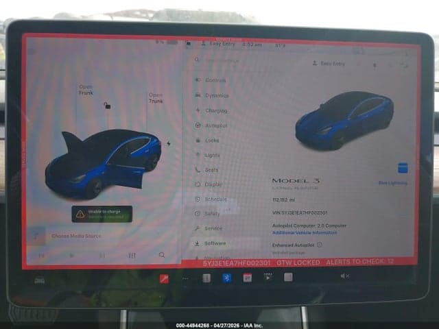 2017 TESLA MODEL 3 LONG RANGE/STANDARD 7