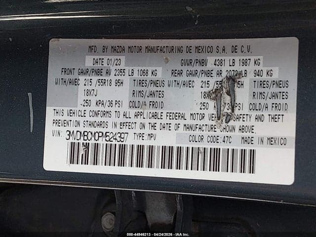 2023 MAZDA CX-30 2.5 S CARBON EDITION 9