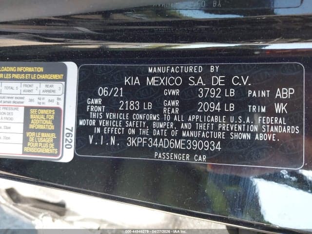 2021 KIA FORTE GT-LINE 9